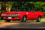 Plymouth Cuda cabriolet - Crédit photo : Mecum Auctions