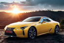 Lexus LC Yellow Edition : solaire