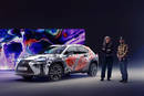 Lexus présente la première voiture tatouée au monde