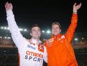 Sébastien Loeb et Michael Schumacher en 2006