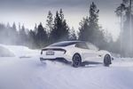 La Lotus Emeya en essais à Ivalo, en Finlande