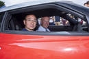 Mr. Feng Qingfeng dans la Lotus Evora GT410 Sport Jim Clark Edition