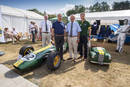 Mr. Feng Qingfeng, CEO de Lotus, sur le stand Lotus de Goodwood