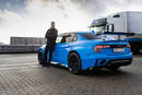 Thed Björk et le Lynk & Co 03 Cyan Concept sur la Nürburgring Nordschleife