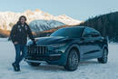 Giorgio Rocca et le Maserati Levante Royale Edition