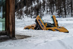 La Maserati MC20 à Livigno, Italie