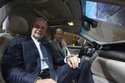 Gildo Zegna au volant et le CEO de Maserati Harald Wester