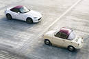 Mazda MX-5 Cabriolet 100th Anniversary et Mazda R360