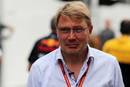 Häkkinen en course avec McLaren