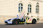 L'artiste Cevin Parker et la McLaren Artura 