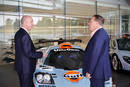 Mike Jones (Gulf Oil International Ltd) et Zak Brown (McLaren Racing) 