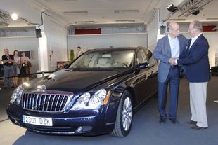 Une Maybach pour le roi d'Espagne