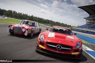 Spa : une SLS AMG GT3 hommage à Red Pig