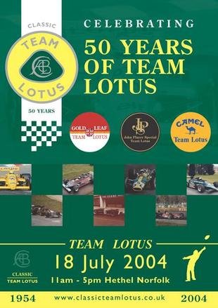 Les 50 ans du Team Lotus