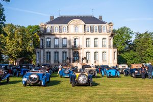70 voitures présentes au 40ème Festival Bugatti