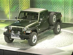 Jeep Gladiator au salon de Detroit