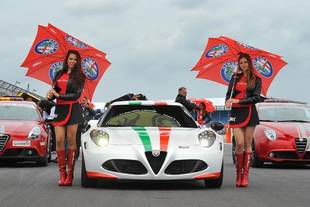 Dessinez le safety-car Alfa Romeo du Mondial SBK
