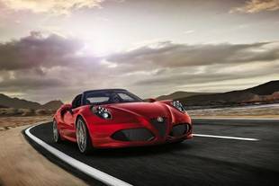 L'Alfa Romeo 4C Spider présenté au salon de Genève