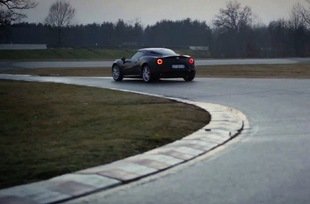 L'Alfa Romeo 4C à Balocco