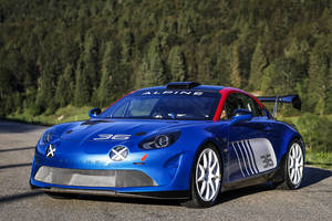 L'Alpine A110 prête pour le Rallye