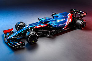 Alpine dévoile sa monoplace de Formule 1 A521