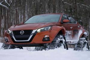 Nissan ressort les chenilles avec l'Altima-te AWD