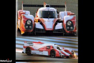 Premières images de la Toyota LMP1