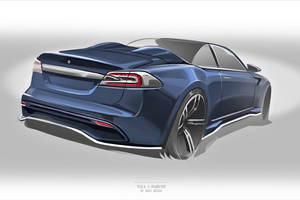 Ares Design : une Tesla Model S Roadster en approche ?