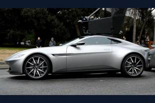 Les Aston Martin DB10 en tournage à Rome