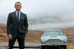 James Bond retrouve son Aston Martin DB5