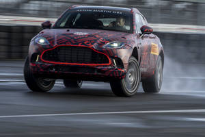 Un V8 de 550 ch pour l'Aston Martin DBX