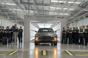 Production lancée pour l'Aston Martin DBX