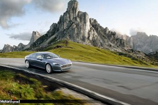 L'Aston Rapide produite à Gaydon