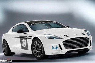 Une Aston Rapide à hydrogène en course !