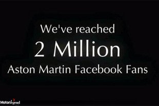 Aston Martin remercie ses fans Facebook