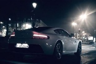 La V8 Vantage à la conquête de Paris