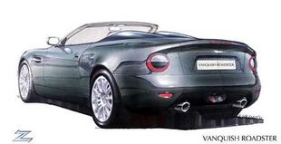 La version roadster de l'Aston Vanquish