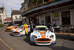 Le Mans : Aston Martin à l'Hôtel de France