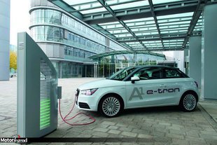 L'Audi A1 e-tron en test à Munich