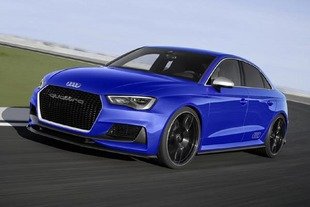 L'Audi A3 Clubsport quattro concept et son étonnant aileron