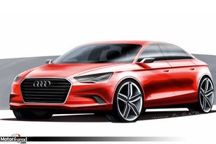Audi A3 Concept : A3 berline !