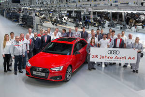 L'Audi A4 fête son 25ème anniversaire