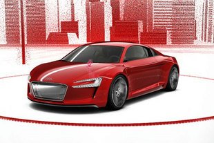 Audi et son stand du Salon de Francfort 