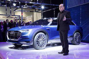 Le concept Audi e-tron quattro au CES