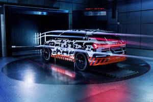 Audi e-tron : aérodynamique et rétroviseurs virtuels