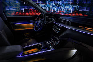 L'Audi e-tron  prototype dévoile son intérieur