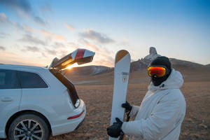 Audi et Candide Thovex présentent « quattro 2 »