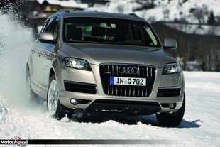 Régime intense pour l'Audi Q7 2012