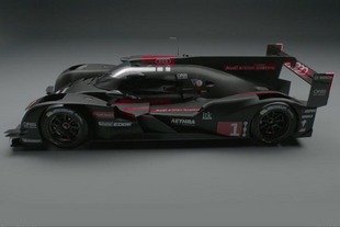 L'Audi R18 e-tron quattro en studio