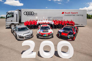 Audi atteint le cap des 200 R8 LMS produites 